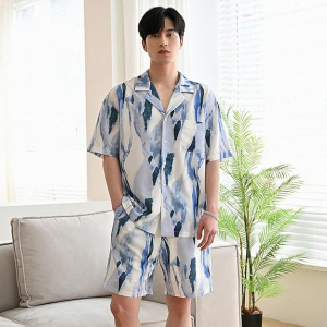 Mens and Boys Rayon Co Ord Set | Trendy Night Dress