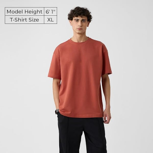 Naruto Hashirama Anime Oversized Cotton Drop Shoulder T-Shirts