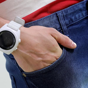 Men Blue Slim Fit Denim Shorts